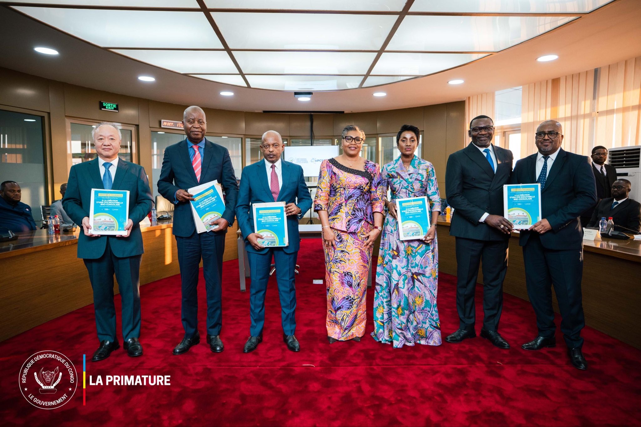 RDC : signature d’une convention pour la cité industrielle Chine-Congo ...